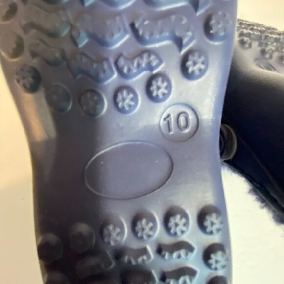 Berkley and Jensen Navy Blue Kids Lined Clogs Size 10 - Picture 6 of 6